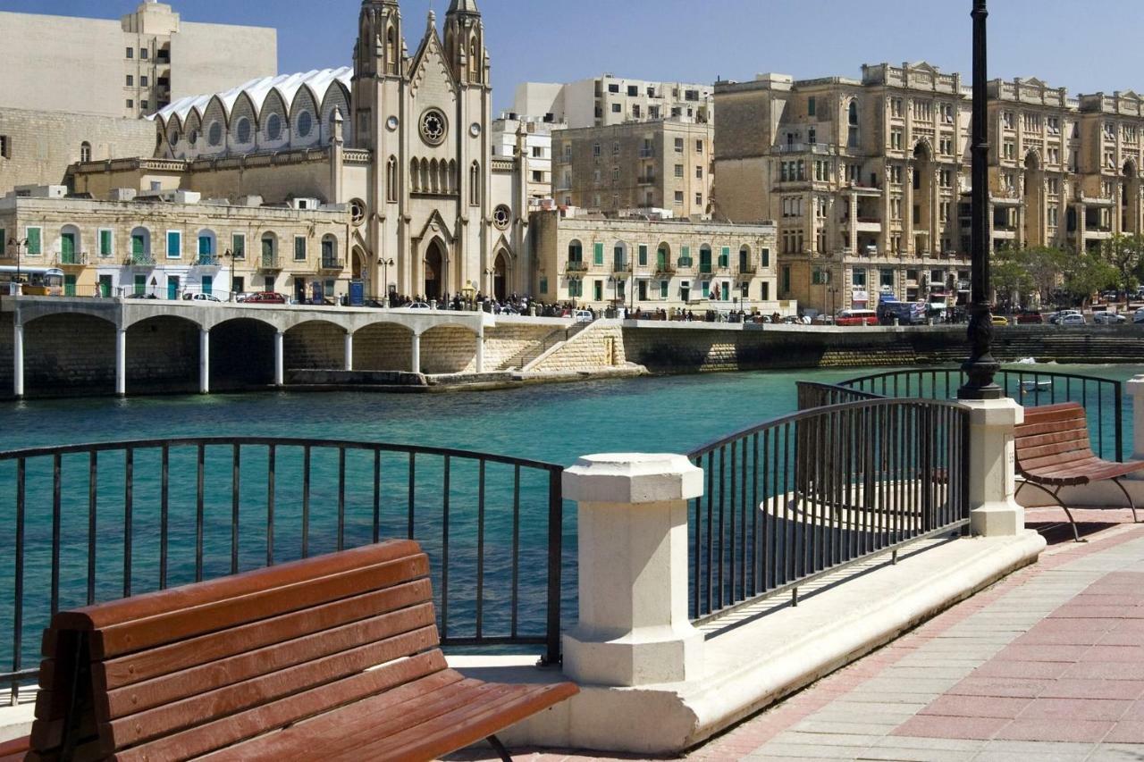 Contemporary, Luxury Apartment With Valletta And Harbour Views Sliema Luaran gambar
