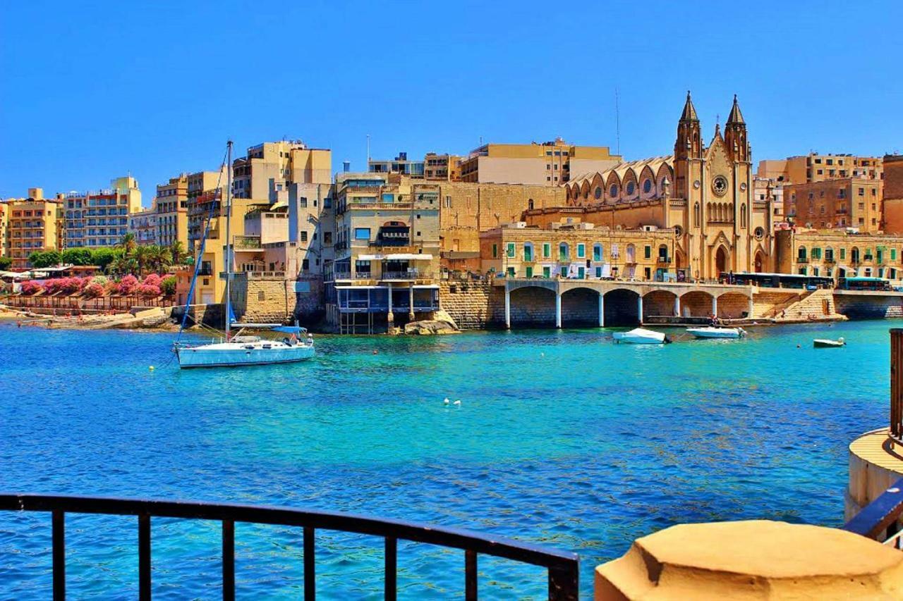 Contemporary, Luxury Apartment With Valletta And Harbour Views Sliema Luaran gambar