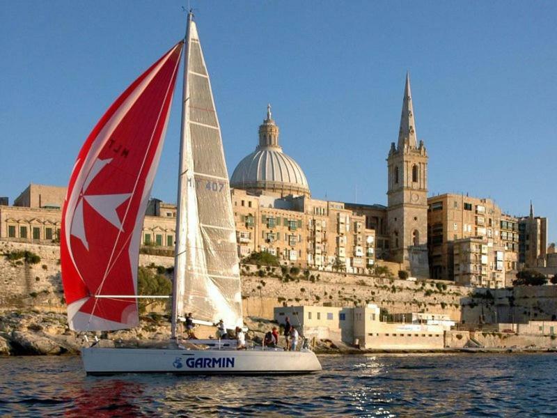 Contemporary, Luxury Apartment With Valletta And Harbour Views Sliema Luaran gambar