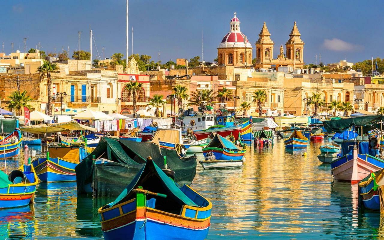 Contemporary, Luxury Apartment With Valletta And Harbour Views Sliema Luaran gambar